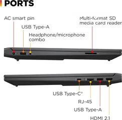  4 HP Victus Gaming Laptop, 15.6′′ FHD