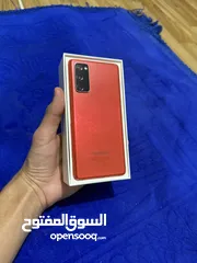  4 ‎سامسونج S20 عادي FE 5g مع الكرتونه