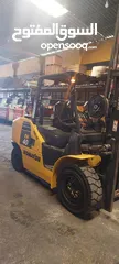  8 forklift Komatsu FH40 2017 Master Container 3 boom 4 tons Fuel type diesel 11000 hours used only