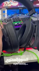  7 سماعة ريزر بلاك شارك V2x  Razer black shark v2x حالة السماعة ممتازة استعمال اقل من شهرين