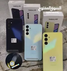  2 جديد Samsung A15 رام 8 و 12 و 16 جيجا 128 و 256 متوفر توصيل هدية كفر ولزقة وشاحن الاصلي