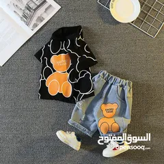  3 ملابس للاطفال بجودة عالية قطنية وتصاميم جميلة متوفر من عمر سنتين لغاية 5 سنوات