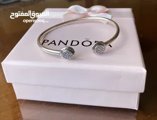  3 فضة باندورا وارد تركي مختومة فضة ومختومة باندورا تألقي مع أساور باندورا