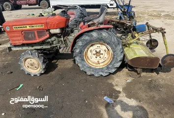  2 Tractor Yanmar 1510D (4wd) JAPANI  جرار يانمار 1510D (4wd) ياباني