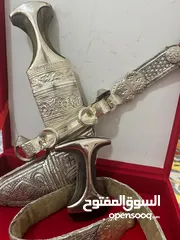  1 خنجر عمانية  فضه