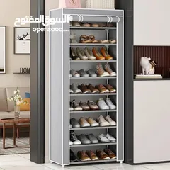  5 رجعنا وفرناها بناءا على الطلب الكبير خزانة الاحذية المثالية 9 رفوف قوية إصدار جديد