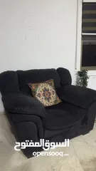 2 كنب اسود للبيع