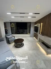  5 شقة مفروشة فاخرة ثالث مع روف جديد لم يسكن أرقى واجمل مناطق عبدون
