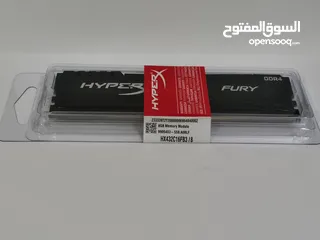  8 RAM HYPERX DDR4  FOR PC رام للكمبيوتر