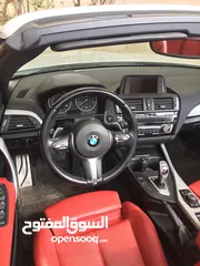  2 BMW 220I convertible كشف بحاله الوكاله  ال لون ابيض لؤلؤي 2016 وكاله