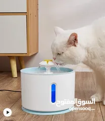  2 نافورة ماء مناسبه للقطط