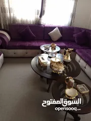  11 طقم ضيوف كورنر للبيع مع طاولات و برادي