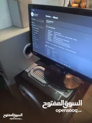  4 كمبيوتر بحاله ممتازه كامل بمشتملاته