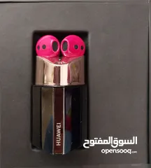  1 HUAWEI Freebuds lipstick  سماعات احمر الشفاه من هواوي
