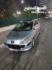  1 بيجو 307 موديل 2007 فل اضافات