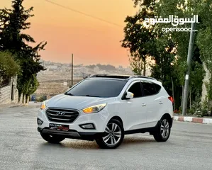  2 ‏ Hyundai TUSCAN 2014 • Limited Edition فل الفل مع بانورما ، عداد 88 الف اصلي فحص نخب طلاء الشركة