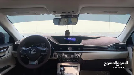  1 لكزس ES350  موديل 2018 بانوراما للبيع او البدل بسيارة أخرى