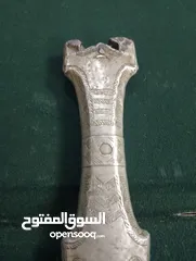  7 شبريه الملك فيصل الأول فضه عمره فوق 150سنه قطعه متحفيه نوادر للبيع