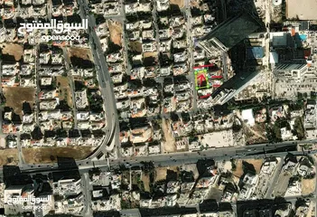  1 قطعة ارض من اراضي عمان على شارع 16 م في ام اذينة