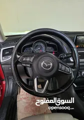  6 مازدا 3 2018 لون خمري بحالة ممتازة للبيع