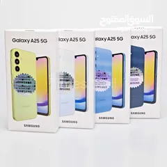  7 سامسونج A25 /128GB/256GB جديد كفالة الوكيل الرسمي في الأردن BMS