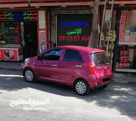  1 كيا مورننغ موديل 2015 ترخيص 2014 بصمه تشغيل 35 كاش