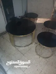  6 طقم طاولات جديد نضيف جدا
