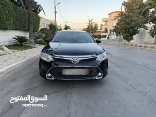  6 تويوتا كامري 2017 وارد الشركة المركزية ممشى قليل فحص كامل