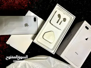  6 IPhone 8 Plus-White آيفون 8 بلس لون ابيض