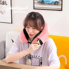  13 مخدة رقبة ميموري فوم مخده رقبه طبيه لراحة الرقبه مخدة السفر للرقبه مخده سفر