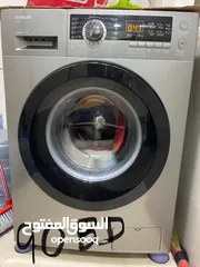  2 Hitachi 8 KG FULLY AUTOMATIC FRONT LOADED Washing machine available for sale.