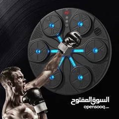  14 جهاز ملاكمه بوكسينج الرياضي الالكتروني جهاز الملاكمه البوكسينج مع موسيقى و اضائه بلوتوث ملاكمة رياضه