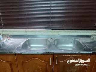  3 مجلى ستانلس الطول 150 والعرض 50
