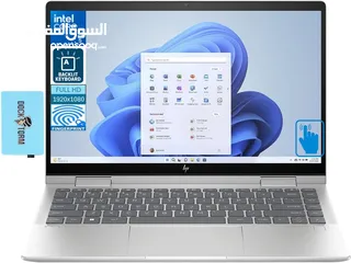  1 HP Envy x360 2-in-1 Laptop 14.0" Touchscreen