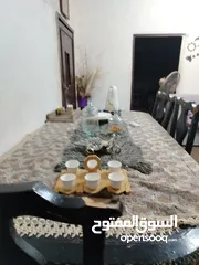  2 طاولة سفرة كبيرة مع 6 كراسي