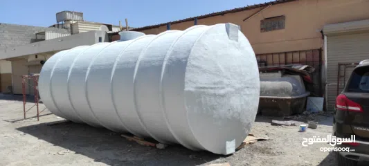  12 Fiberglass products,Polyethylene Water Tanks, Fiberglass glass lamination @ site.