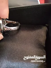  3 خاتم من ماركة DKNY  اصدار محدود لون فضي من محلات DKNY