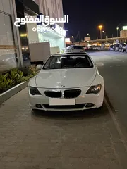  2 للبيع BMW 630i كوبيه بحالة جيدة ( من السيارات المميزة النادرة )