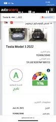  2 ‏2022 Tesla Model 3 Long Range Dual Motors. ‏Auto score:91