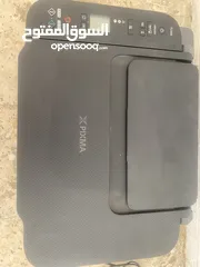 2 طابعة canon pixma ts3440 ملون و ابيض و اسود استعمال شخصي