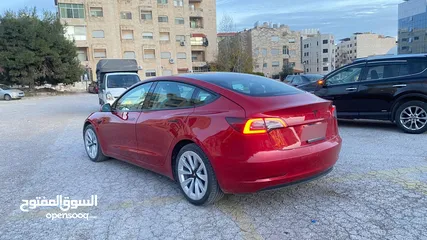  33 Tesla model 3 2022 standard plus/7 جيد / اتوسكور A/ عداد قليل كاش وبالاقساط