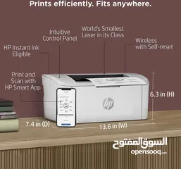  3 HP laser printer 111w black and white