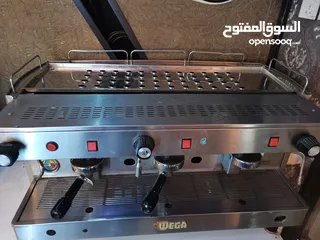  3 مكنة قهوة اسبريسو مستعمل للبيع