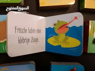  2 برج قصص صغيرة حيوانات الأطفال الالمانية