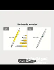  2 قلم 6 في 1 متعدد الوظائف اشتري واحد و الثاني بي 2.5 اقراء الوصف