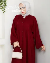  24 فستان تركي كريب ماركة anila moda