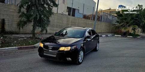  6 كيا فورتي فل مع فتحه سقف وبصمه 2011 اصل برايفت