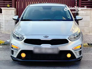  2 كيا سيراتو 2019 دفعه 1000 تسليم مفتاح  فحص كامل 7 جيد وارد الوكاله