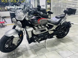  3 2021 (bought in 2022) 2.5 L (2500 CC) Triumph Rocket 3GT - 10K kms