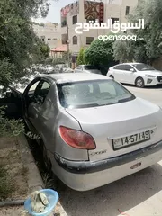  2 بيجو 206 سيدان لون فضي اوتوماتيك 2008 للبيع موجوده عمان ابو نصير